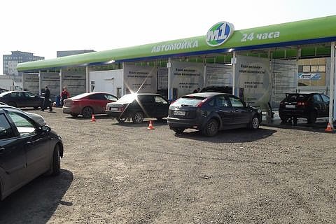 Фото готового проекта автомойки самообслуживания на 6 постов, 